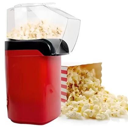 Imagem de Máquina de Fazer Pipoca Com Nota Fiscal 1200w Vermelha