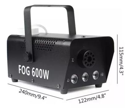 Imagem de Máquina De Fumaça Fog Machine 600w + 2 Controles