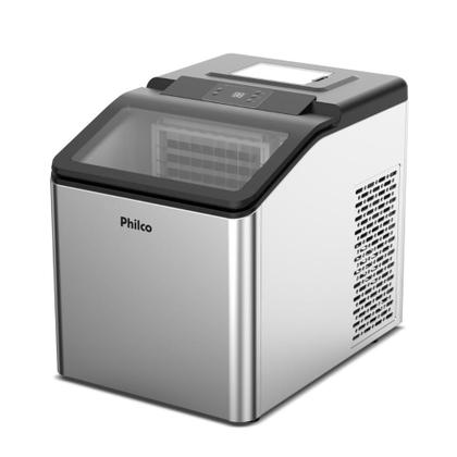 Imagem de Máquina de Gelo Philco Pmg35a Revestimento em Inox