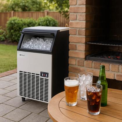Imagem de Máquina de gelo Polar Industrial Profissional - Ice Maker - 45kg dia