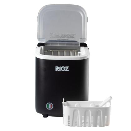 Imagem de Máquina De Gelo Portátil 100w 12kg Preta Bivolt Automática