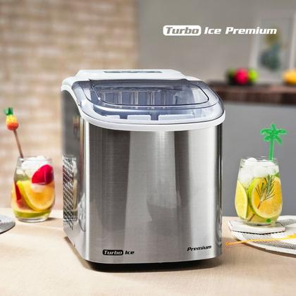 Imagem de Máquina de Gelo Turbo Ice Premium, gelo em 8 minutos Mondial, 120W