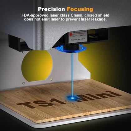 Imagem de Máquina De Gravação A Laser Portátil Two Trees TS1 3w