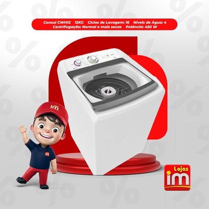 Imagem de Máquina de Lavar Automática 12kg CWH12 Consul