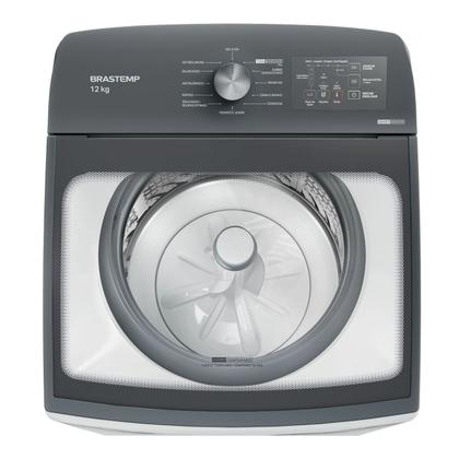 Imagem de Máquina de Lavar Brastemp 12Kg Branca Água Quente com Ciclo Tira Manchas Pro e Smart Sensor - BWR12BB