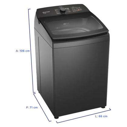 Imagem de Máquina de Lavar Brastemp 13kg Automática Cesto Inox BWK13A9