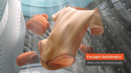 Imagem de Máquina de Lavar Brastemp 13Kg Branca com Ciclo Tira Manchas Advanced e Ciclo Antibolinha - BWK13AB