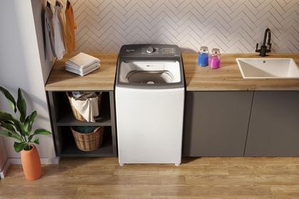 Imagem de Máquina de Lavar Brastemp 15Kg Branca com Ciclo Tira Manchas Advanced e Smart Sensor - BWF15AB