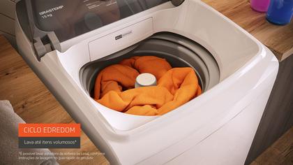 Imagem de Máquina de Lavar Brastemp 15Kg Branca com Ciclo Tira Manchas Advanced e Smart Sensor - BWF15AB