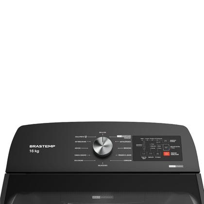 Imagem de Máquina de Lavar - Brastemp 16Kg Cinza Platinum com Tecnologia Flex Wash e Ciclo Tira Manchas Advanced - BWY16A9