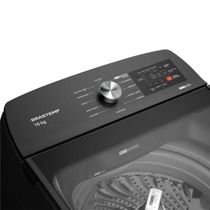 Imagem de Máquina de Lavar - Brastemp 16Kg Cinza Platinum com Tecnologia Flex Wash e Ciclo Tira Manchas Advanced - BWY16A9