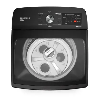 Imagem de Máquina de Lavar - Brastemp 16Kg Cinza Platinum com Tecnologia Flex Wash e Ciclo Tira Manchas Advanced - BWY16A9