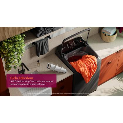 Imagem de Máquina de Lavar - Brastemp 16Kg Cinza Platinum com Tecnologia Flex Wash e Ciclo Tira Manchas Advanced - BWY16A9