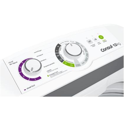 Imagem de Máquina de Lavar Consul 12Kg Branca com Dosagem Econômica e Ciclo Edredom - CWH12BB