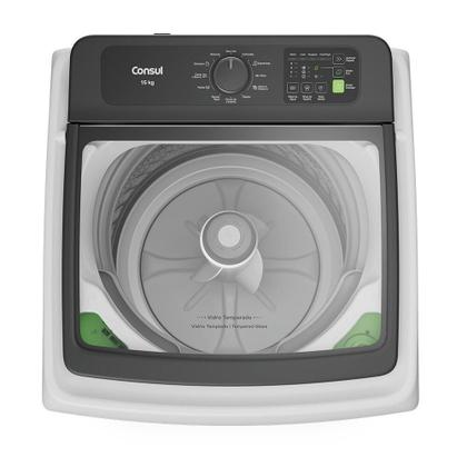 Imagem de Máquina de Lavar Consul 15 Kg Branca com Modo Eco - CWN15AB