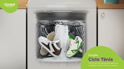 Imagem de Máquina de Lavar Consul 15Kg Branca com Modo Eco - CWN15AB