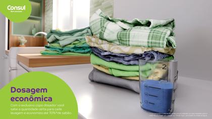 Imagem de Máquina de Lavar Consul 15Kg Branca com Modo Eco - CWN15AB