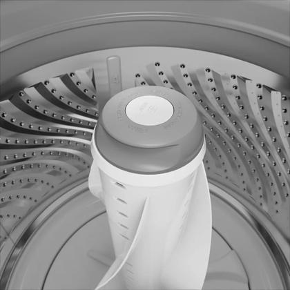 Imagem de Máquina de Lavar Consul 15Kg com Modo Eco Branca CWN15ABANA  127 Volts