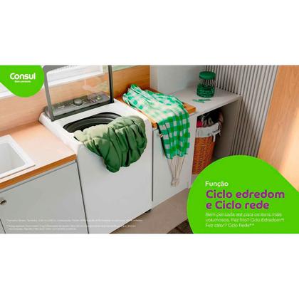 Imagem de Máquina de Lavar Consul 15kg com Modo Eco