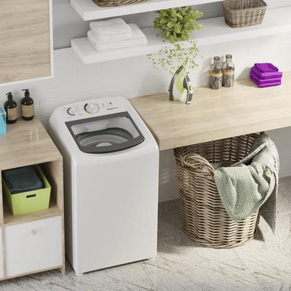 Imagem de Máquina de Lavar Consul 9Kg Branca com Dosagem Econômica e Ciclo Edredom - CWB09BB