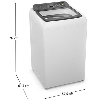 Imagem de Máquina de Lavar Consul com Modo Eco CWN13AB, 13 Kg, Branca - 220 Volts