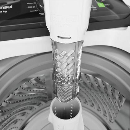 Imagem de Máquina de Lavar Consul com Modo Eco CWN13AB, 13 Kg, Branca - 220 Volts