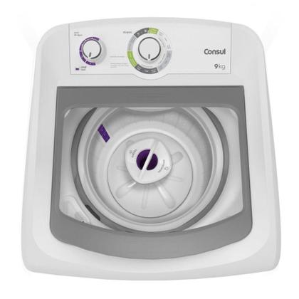 Imagem de Máquina de Lavar CWB09A 9Kg Dosagem Extra Econômica e Ciclo Edredom Consul