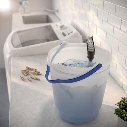 Imagem de Máquina de Lavar Electrolux 13kg Branca Essential Care com Cesto Inox e Jet&Clean (LED13)