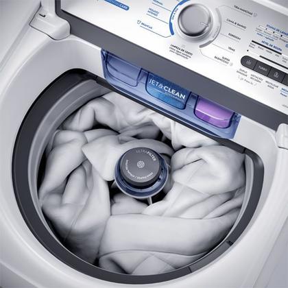 Imagem de Máquina de Lavar Electrolux 13kg Branca Essential Care com Cesto Inox e Jet&Clean (LED13)