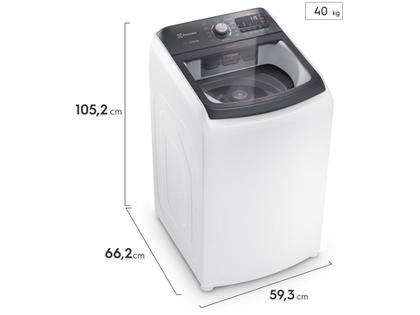 Imagem de Máquina de Lavar Electrolux 14kg Branca Premium Care com Cesto Inox e Jet&clean (LEC14)