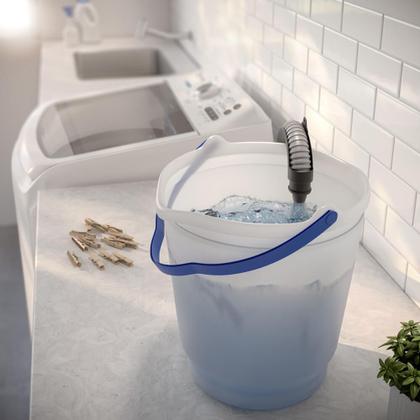 Imagem de Máquina de Lavar Electrolux 17kg Branca Essential Care com Cesto Inox e Jet&Clean (LED17)