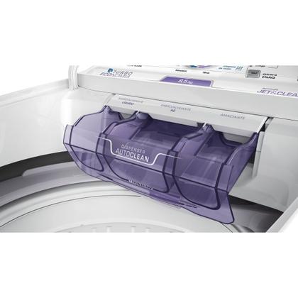 Máquina de Lavar Electrolux 8,5kg Branca Turbo Economia com Jet&Clean e Filtro Fiapos (LAC09) Imagem de Máquina de Lavar Electrolux 8,5kg Branca Turbo Economia com Jet&Clean e Filtro Fiapos (LAC09)