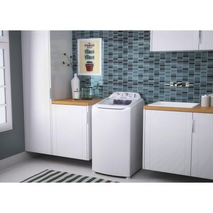 Máquina de Lavar Electrolux 8,5kg Branca Turbo Economia com Jet&Clean e Filtro Fiapos (LAC09) Imagem de Máquina de Lavar Electrolux 8,5kg Branca Turbo Economia com Jet&Clean e Filtro Fiapos (LAC09)
