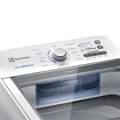 Imagem de Máquina de Lavar Electrolux LED14 14kg Com Tecnologia Jet&Clean e Ultra Filter Pega Fiapos Branca