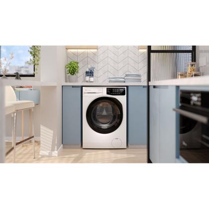 Imagem de Máquina de Lavar Frontal Electrolux 12kg Branca Inverter com Água Quente e Lavagem Inteligente (LFB12)