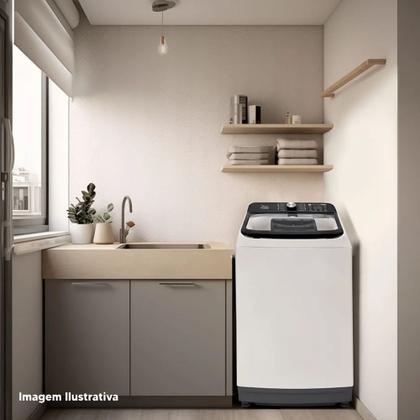 Imagem de Maquina de Lavar Midea Wave Agitador 15KG 13 programas com Timer Digital - Branco -
