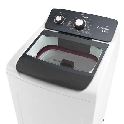 Imagem de Máquina De Lavar Mueller 11Kg Automática com Ciclo Rápido Branca MLA11 127V
