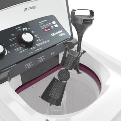 Imagem de Máquina de Lavar Mueller 13 Kg MLA13 com 11 Programas de Lavagem Branca 110V