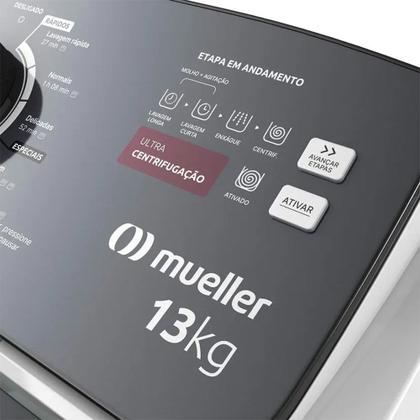 Imagem de Máquina de Lavar Mueller 13kg Automática 11 Programas MLA13