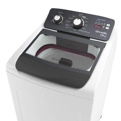 Imagem de Máquina De Lavar Mueller 13kg Automática Com Ultracentrifugação E Ciclo Rápido Branca Mla13 127v