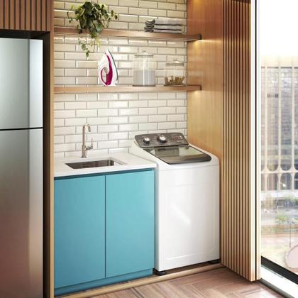 Imagem de Máquina De Lavar Mueller 13kg Automática com Ultracentrifugação e Ciclo Rápido Branca MLA13 220V