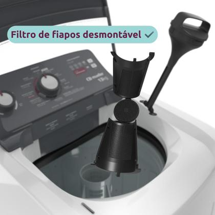 Imagem de Máquina de Lavar Mueller 13kg com Ultracentrifugação e Ciclo Rápido MLA13