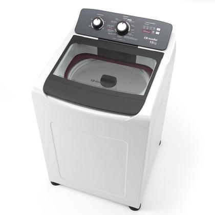 Imagem de Máquina De Lavar Mueller 15KG Automática com Ultracentrifugação e Ciclo Rápido Branca MLA15 220V