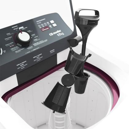 Imagem de Máquina de Lavar Mueller 17 Kg MLA17 com 11 Programas de Lavagem Branca 110V
