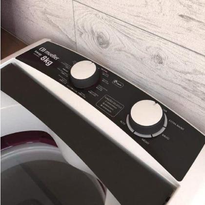 Imagem de Máquina de Lavar Mueller Energy Automática 8kg Ciclo Rápido BCO-127v