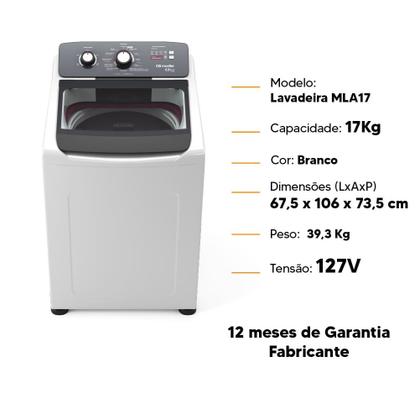 Imagem de Máquina de Lavar Mueller MLA17 17kg Automatica -