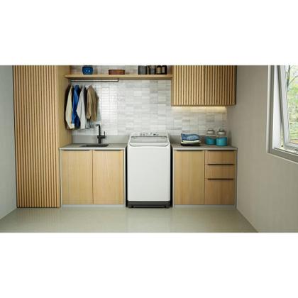 Imagem de Máquina de Lavar Panasonic 15Kg Sistema Ciclone Branca NA-F150B1WB 220V