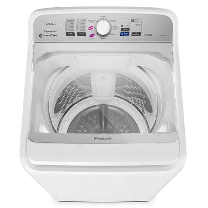 Imagem de Máquina De Lavar Panasonic 15kg Sistema Ciclone NA-F150B1WA Branco 110V