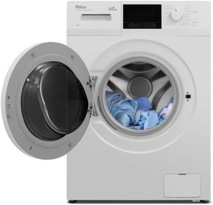 Imagem de Máquina De Lavar Philco 12kg Inverter Branca PLR12A Econômica Silenciosa