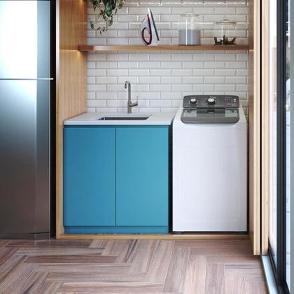 Imagem de Máquina de Lavar Roupa Com 13kg Automática Mueller Lavadora MLA13 Cor Branca